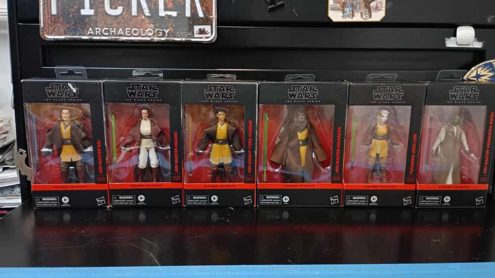 Star Wars Black Series Acolyte Bundle 6 pk Lot SOL FANDAR KELNACCA INDARA JECKI